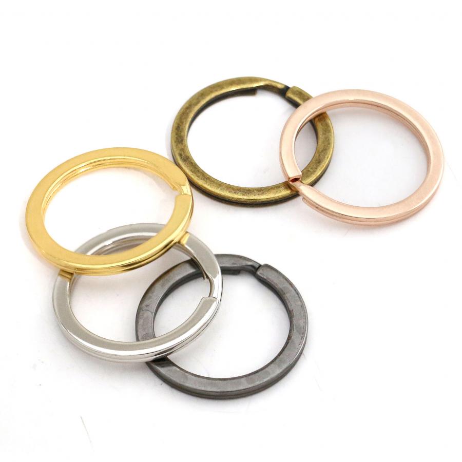 Metal Ring 1" Flat Split Key Rings GoldStar Tool